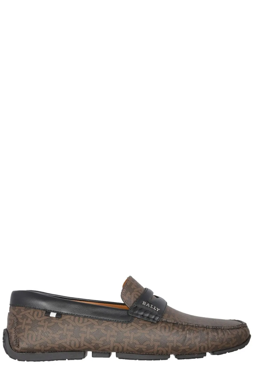 Bally Logo Detailed Slip-On Loafers