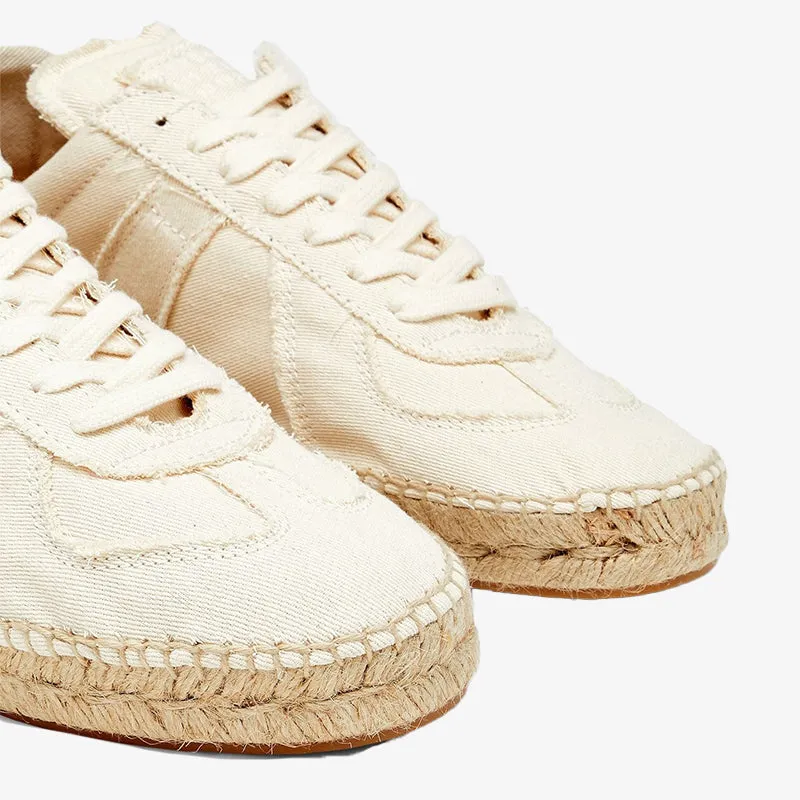 Chic Off-White canvas Sneakers