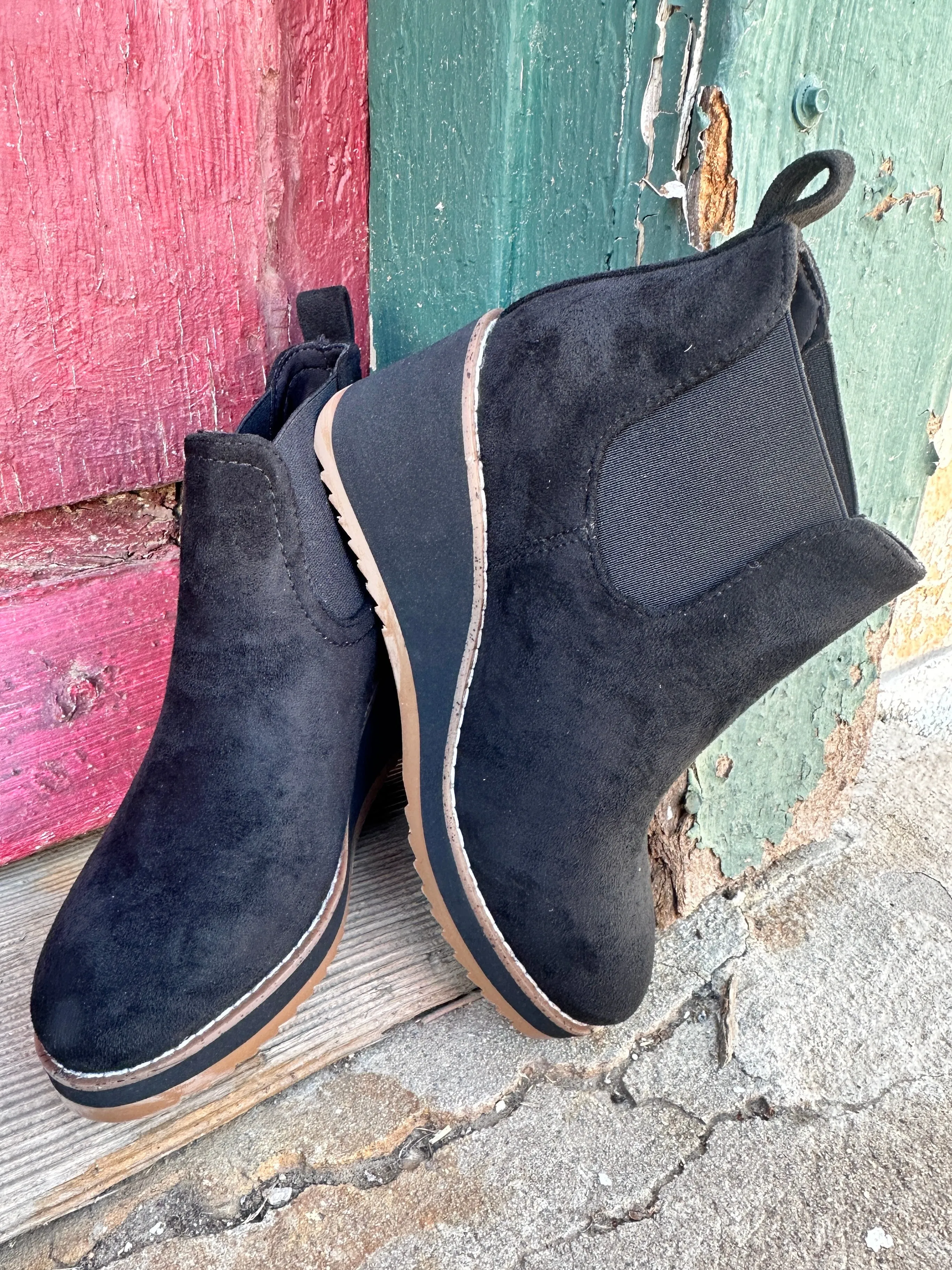 Love You A Latte Black Boot