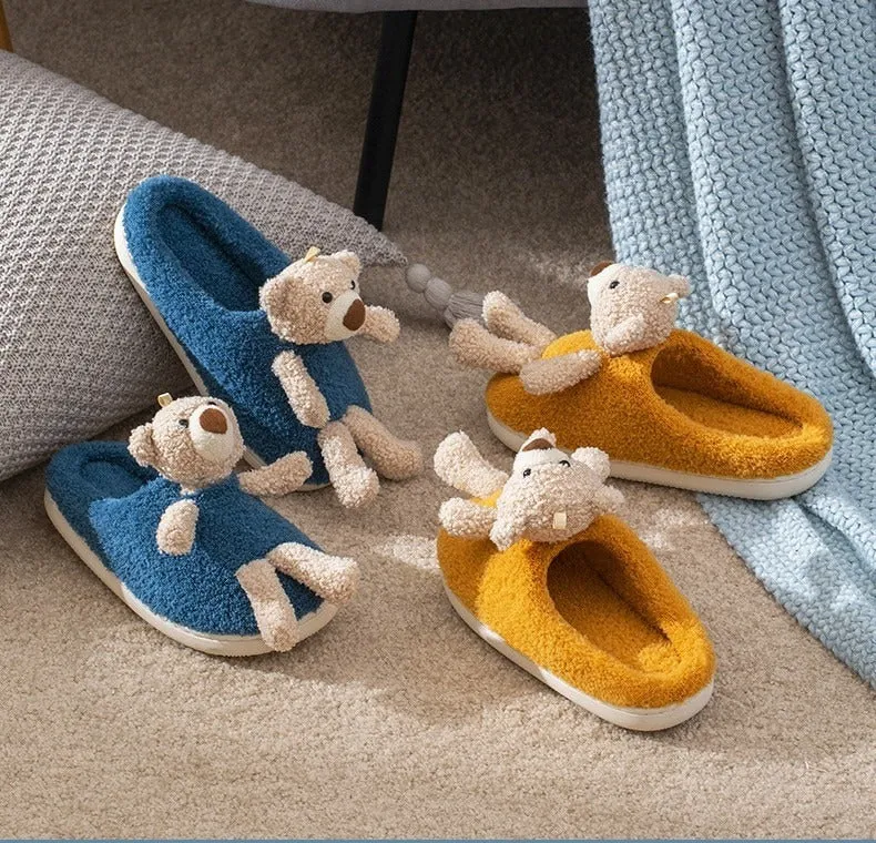 Teddy Plush Slippers